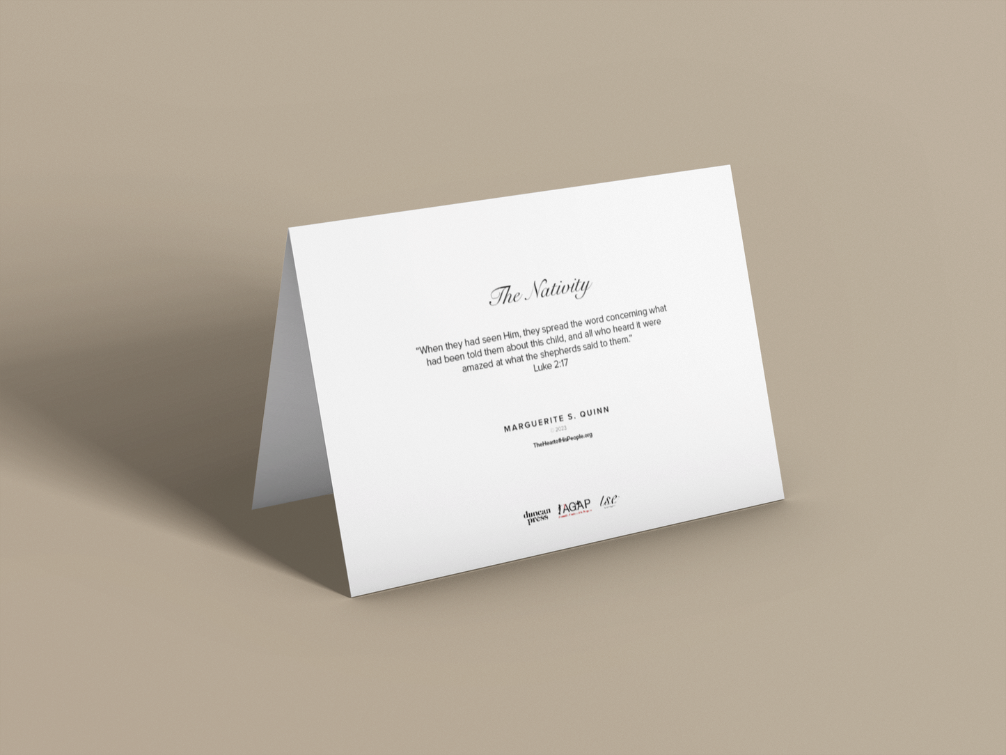 The Nativity Greeting Card