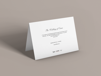 The Wedding of Cana Greeting Card